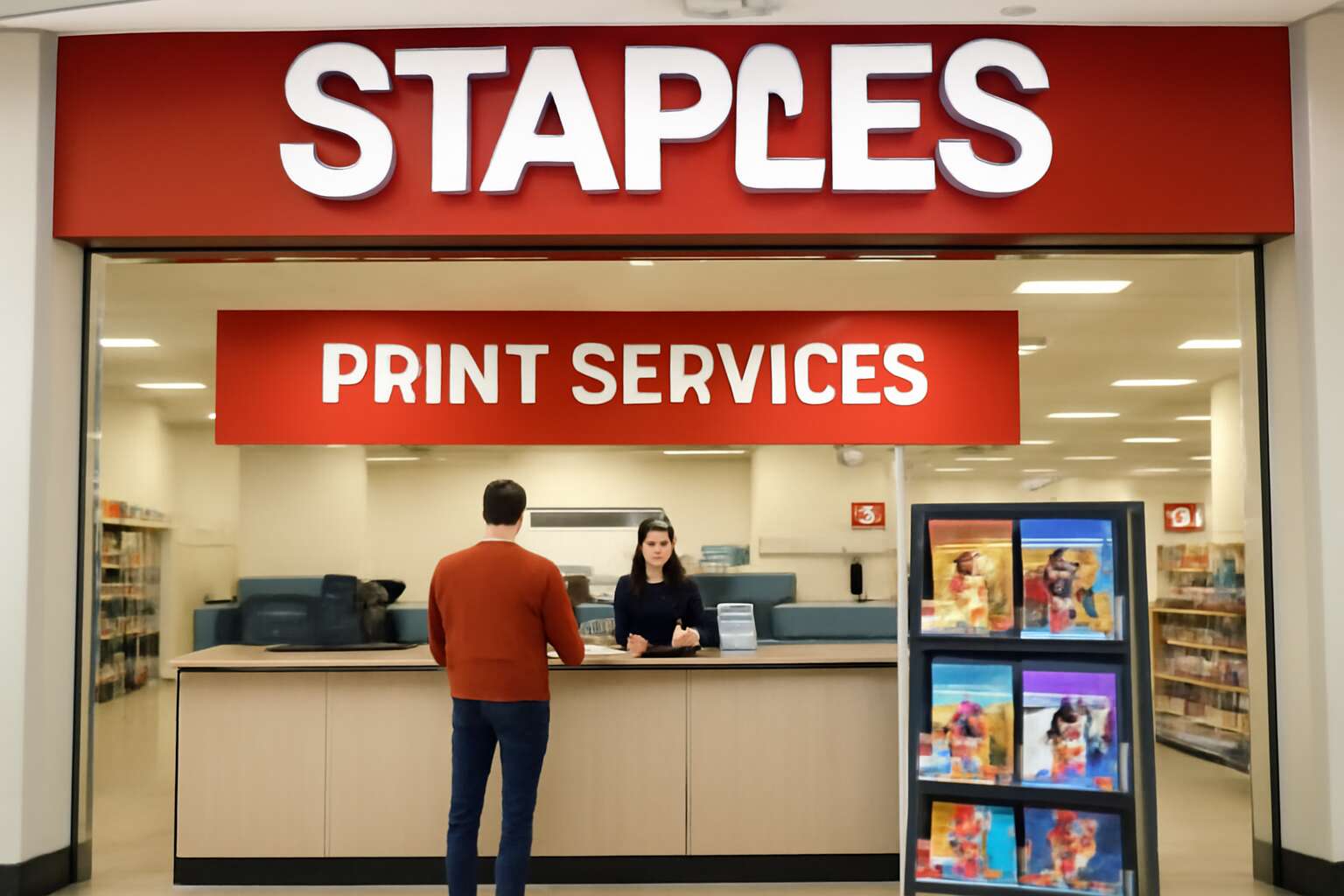 printing services near me staples