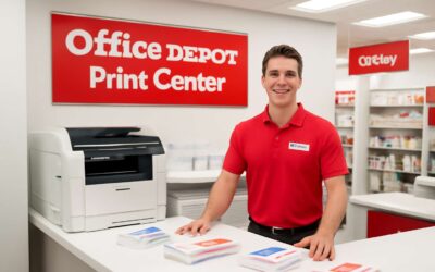 Fast, Affordable printing services near me office depot for your projects